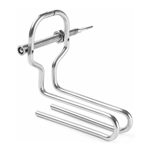 Metal Anal Expander, stainless steel frame with threaded adjuster