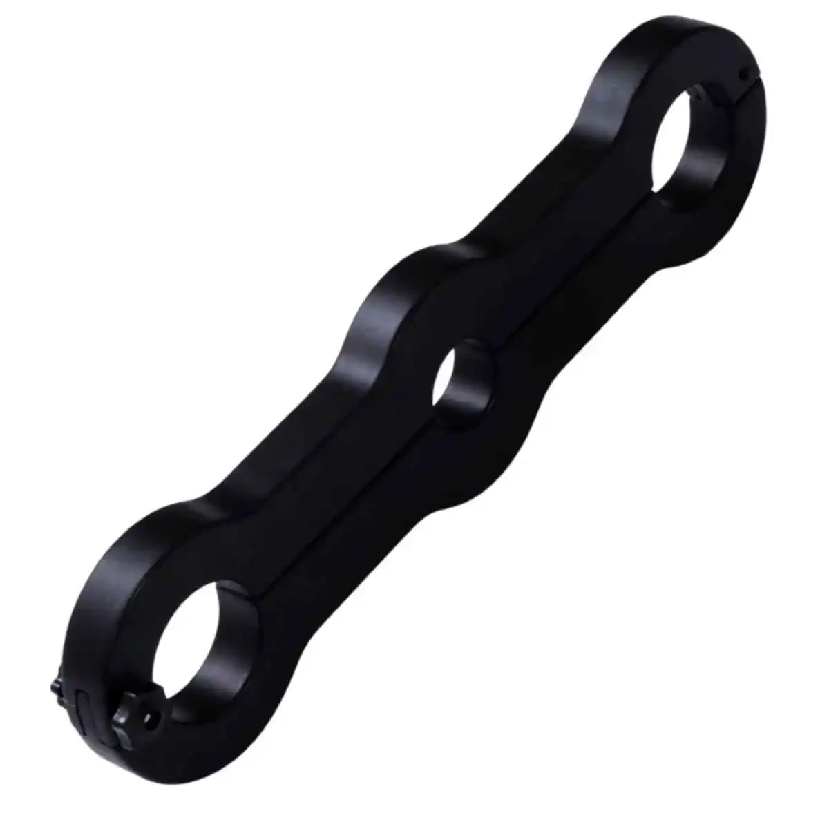 CBT Ball & Wrist Stock, black stock with two wrist holes and a smaller centre hole