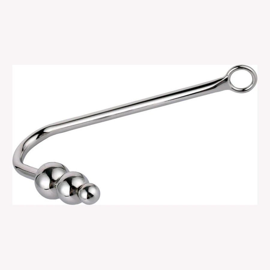 Metal Beaded Anal Hook product photo