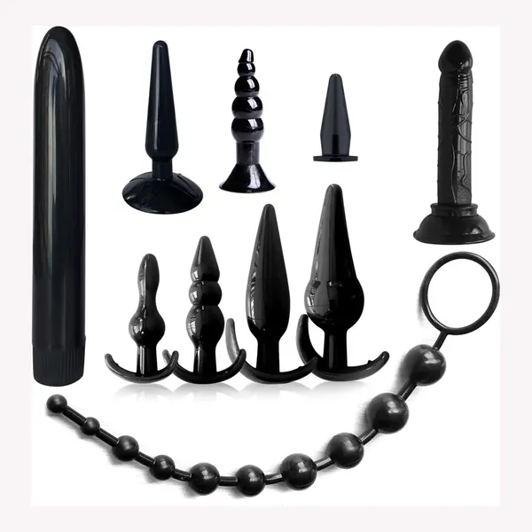 Black Anal Toy Set product photo