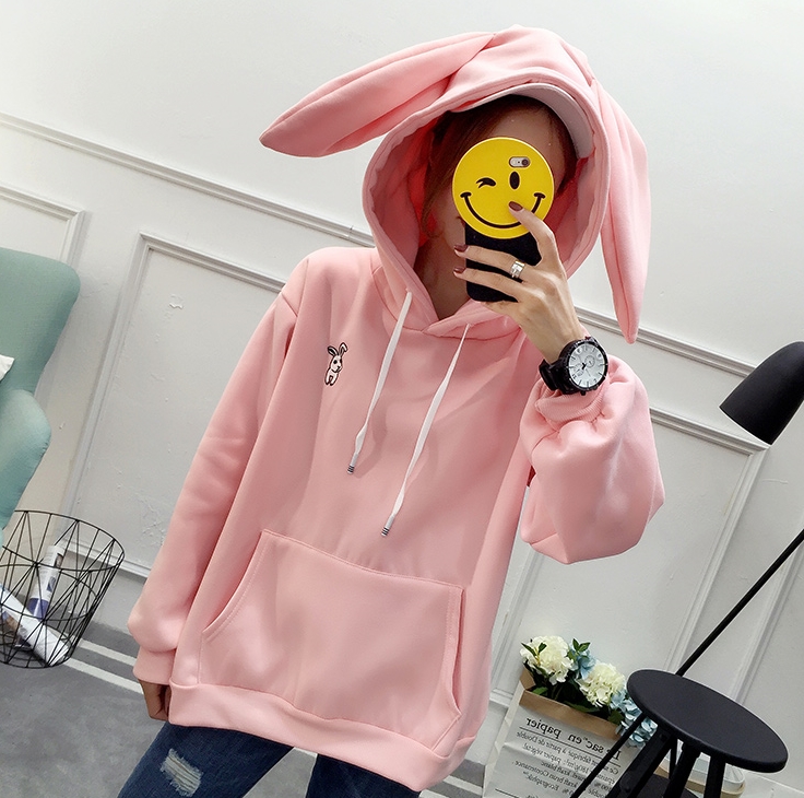 bunny hoodie with ears