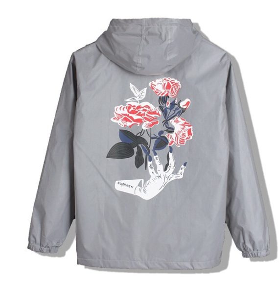 wicked rose reflective windbreaker jacket original1