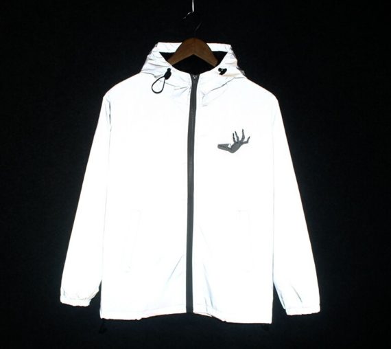 wicked rose reflective windbreaker jacket original2