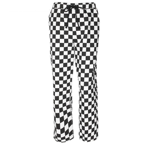 checkered pants plus size