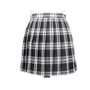 School Girl Pleated Skirt - Onyx Bunny