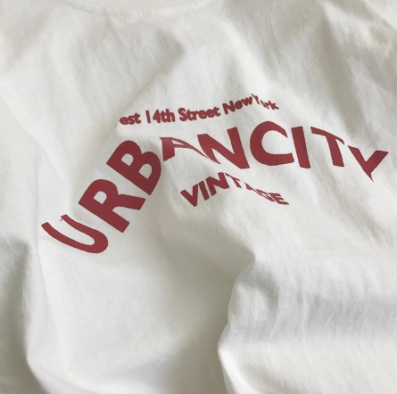 Urban City Vintage T-Shirt - Onyx Bunny