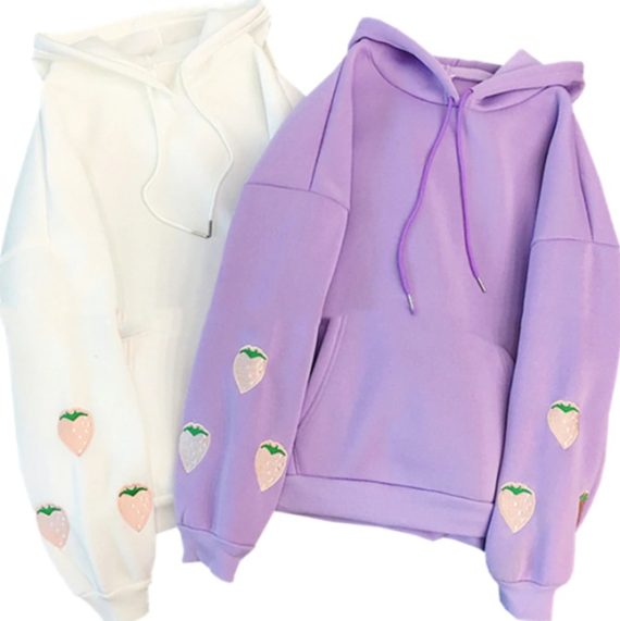 strawberry cream hoodie1