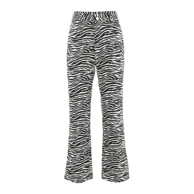 pink zebra print pants