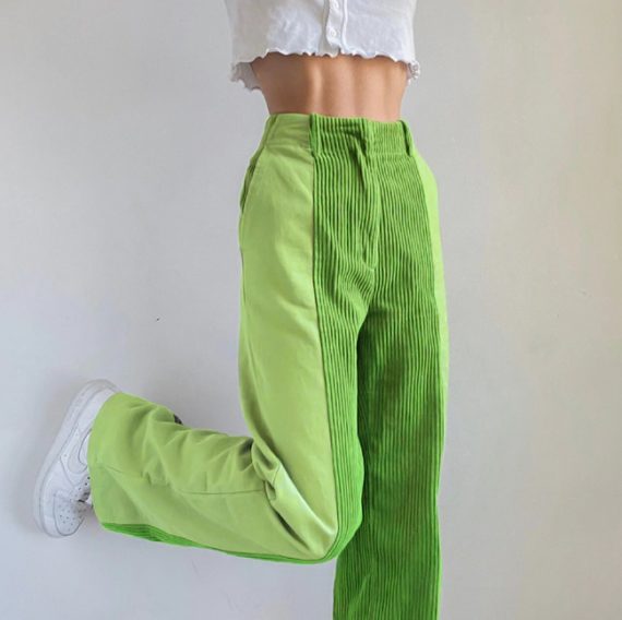 sour candy corduroy pants1