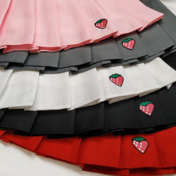 baby strawberry skirt3