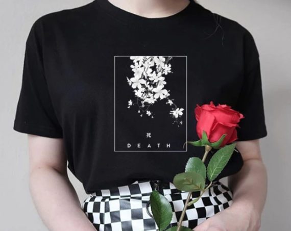 death of a flower tshirt1