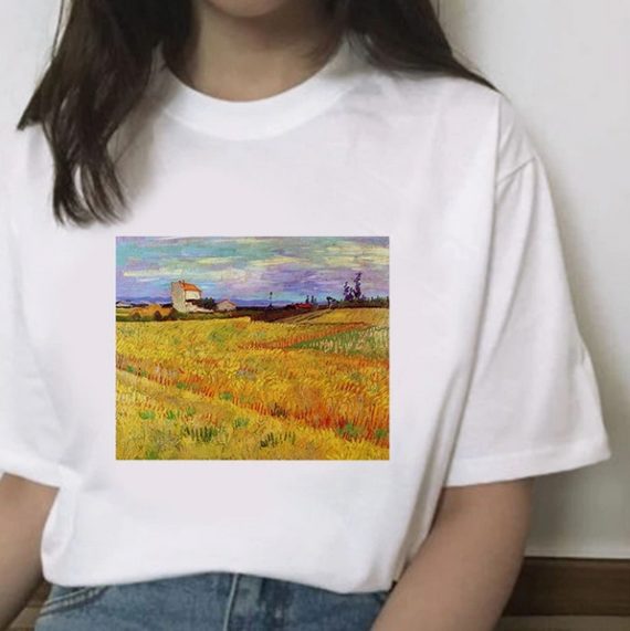 harajuku van gogh twist tshirt6