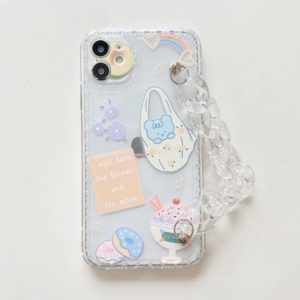 Kawaii Flower iPhone Case Collection - Onyx Bunny