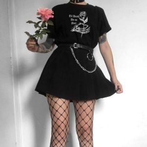 Til Death Do Us Part TShirt - Onyx Bunny