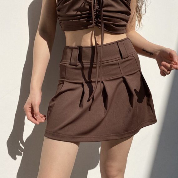 warm chocolate skirt2